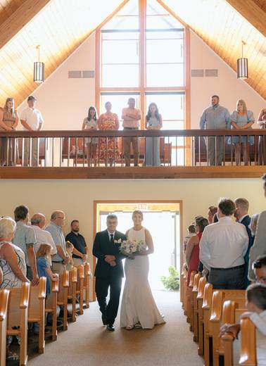 Bride Walking down the aisle