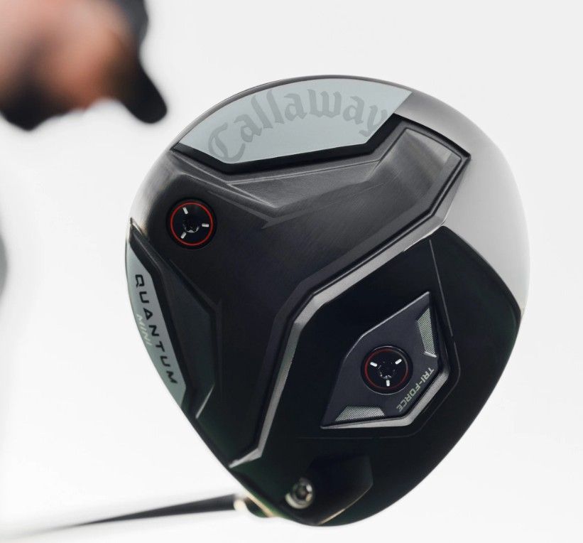 Golfer with club