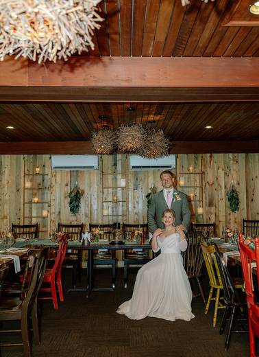 45 North wedding reception space
