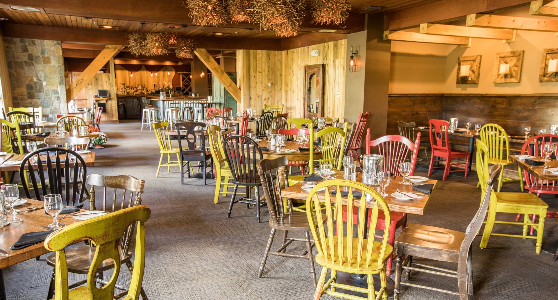 Dining room view of 45 north