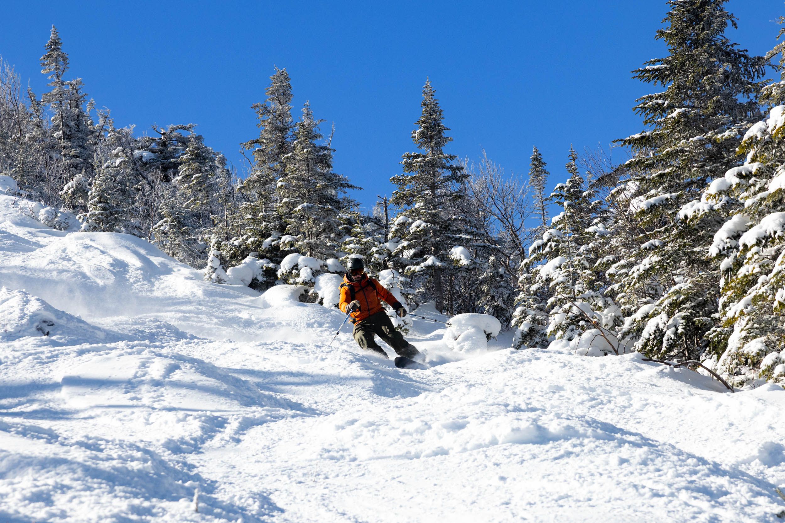 skier on winters way