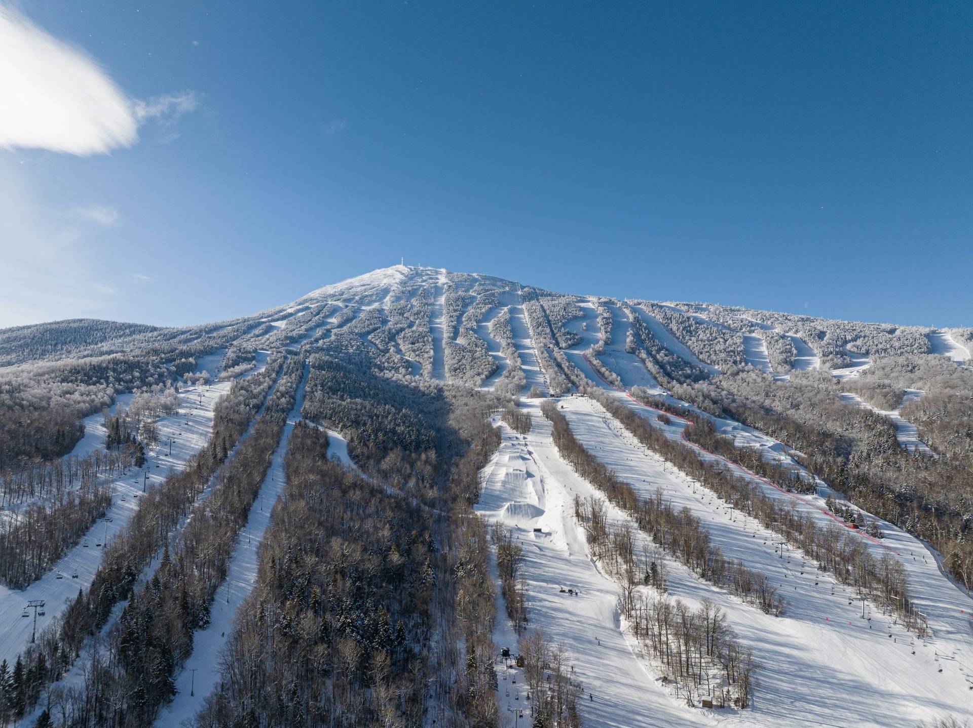 Sugarloaf Mountain in Winter