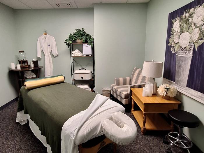 Massage table at the Sugarloaf Mountain hotel