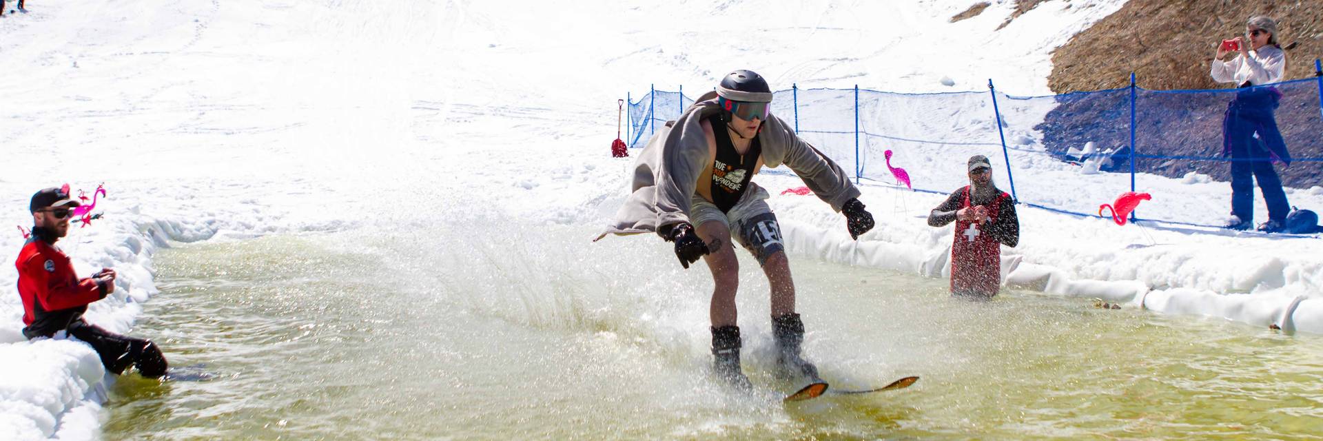 pond skim participant