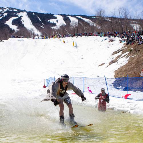 pond skim participant