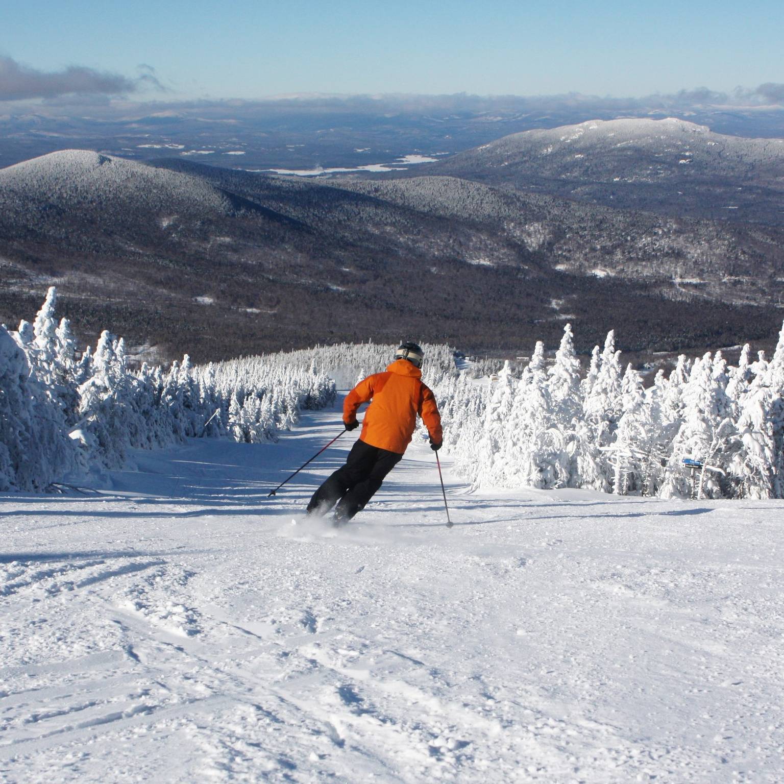 Skier on Timberline