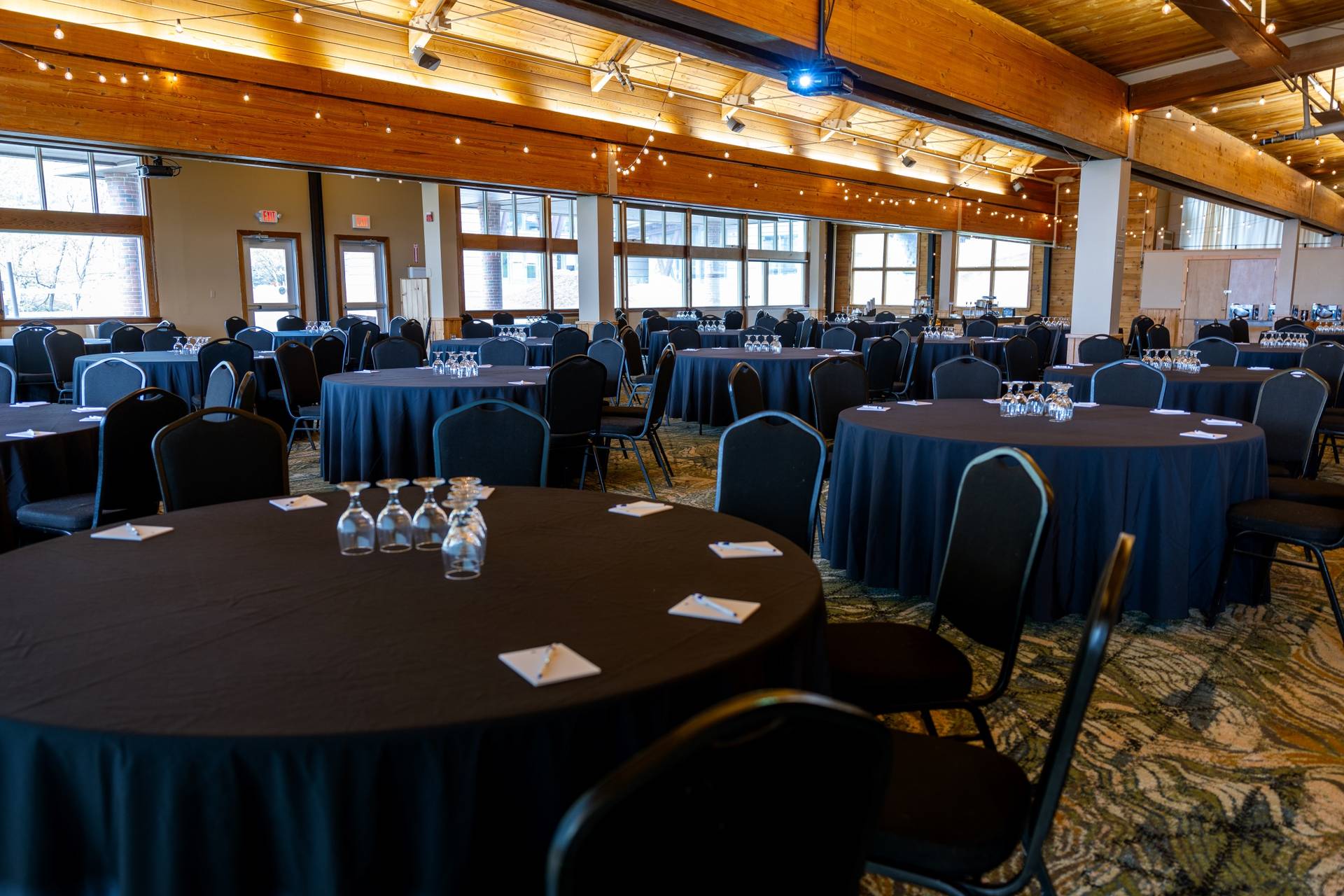 King Pine Room Conference Setup