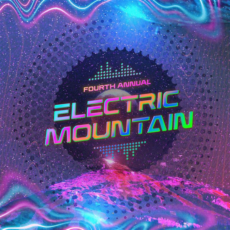 Electric Mountain Poster