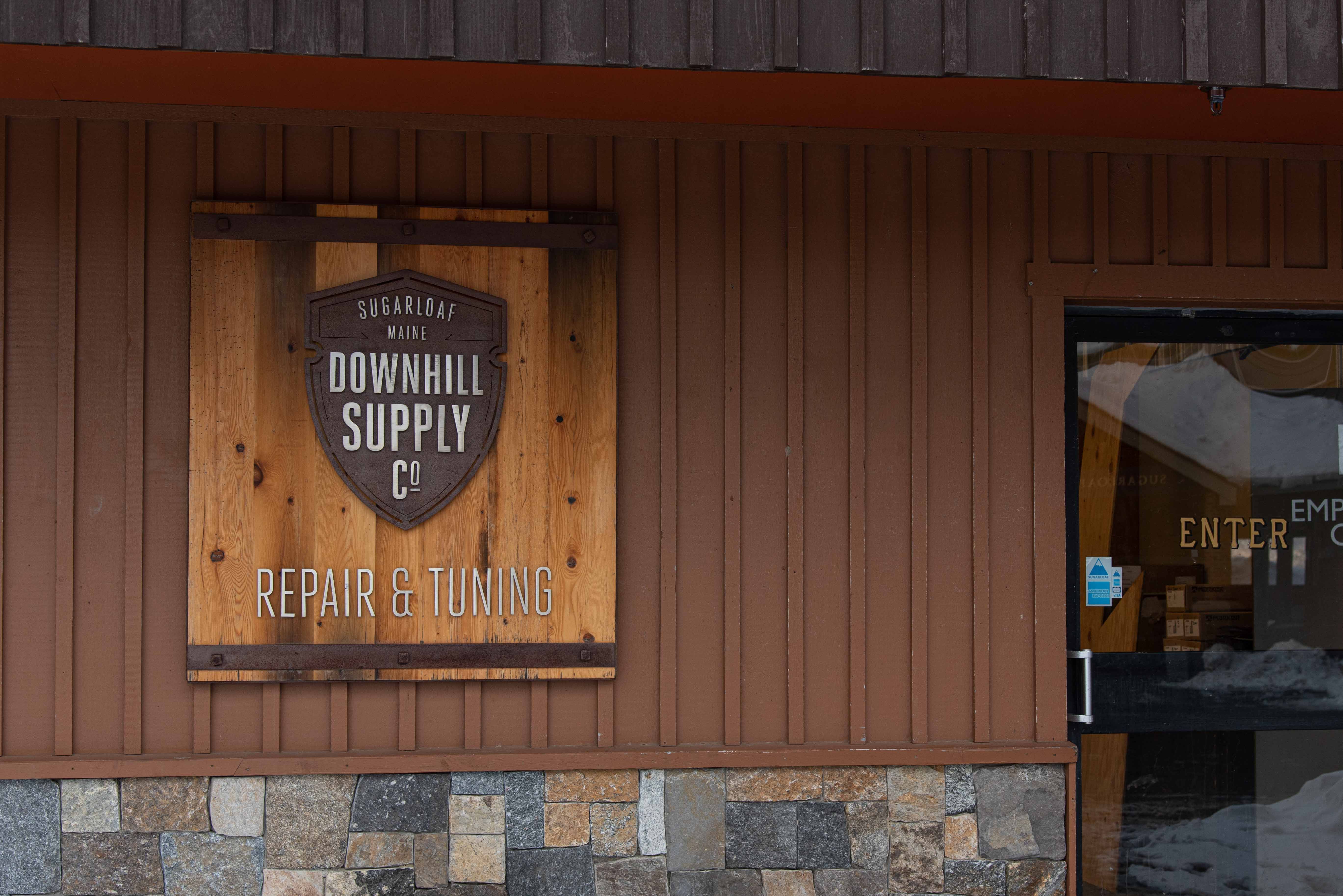 Downhill Supply Co Tuning and Repair sign