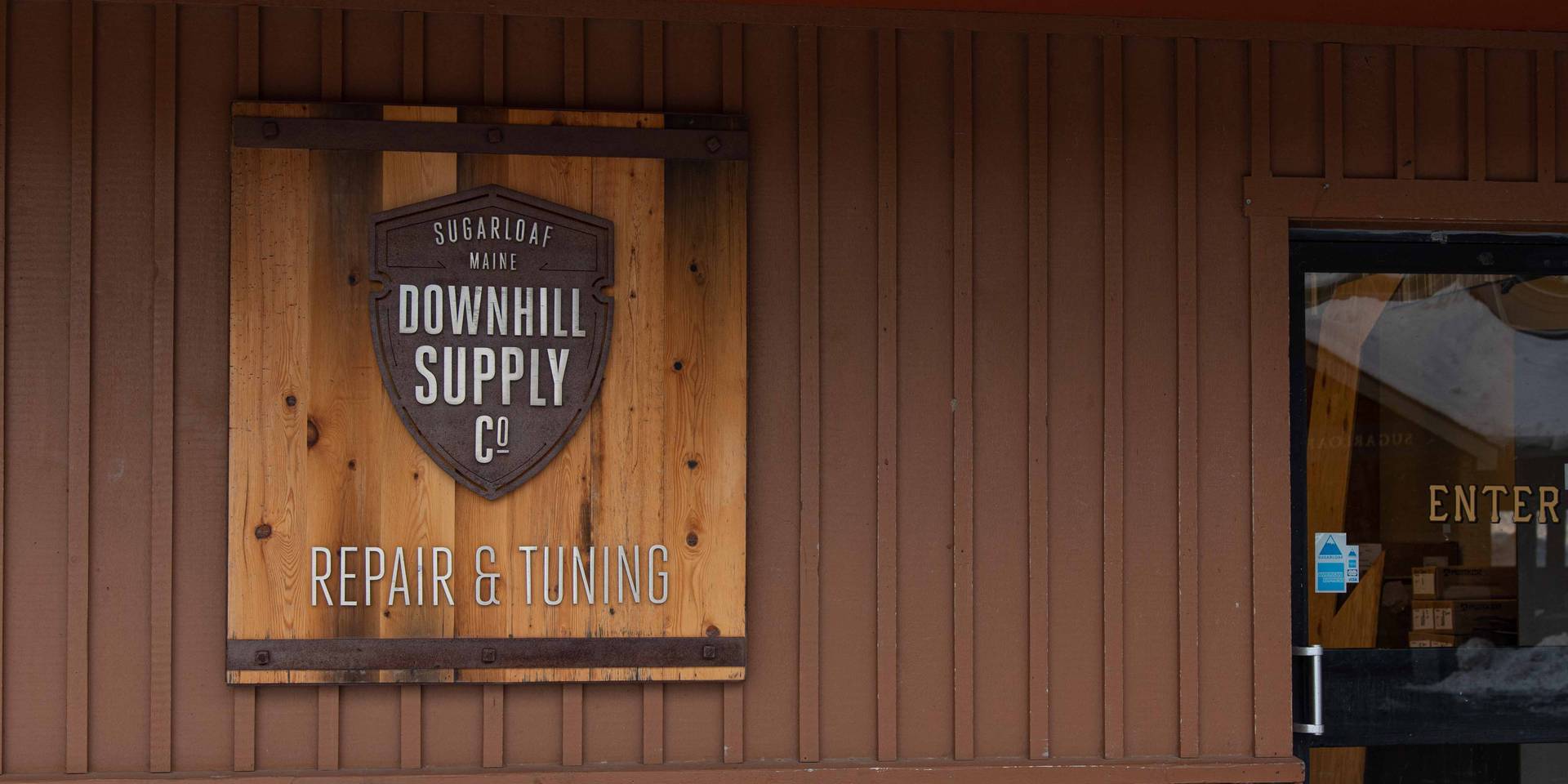 Downhill Supply Co Tuning and Repair sign