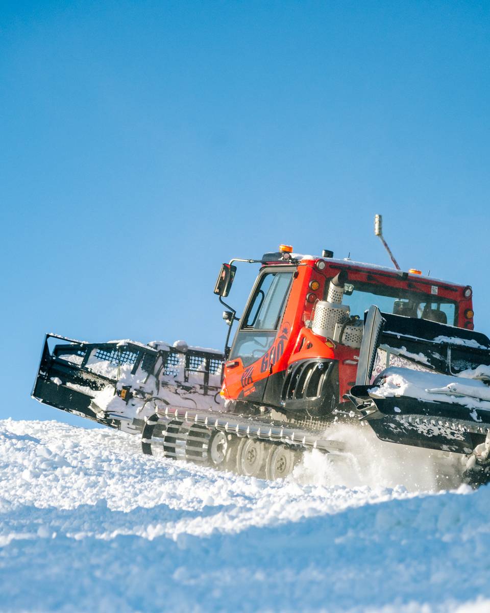 A PistenBully Snow Cat