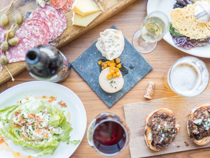 Lunch served at the Mountain Room at Sunday River.