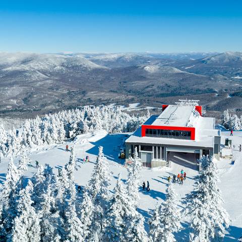 The Jordan 8 on a bluebird day.