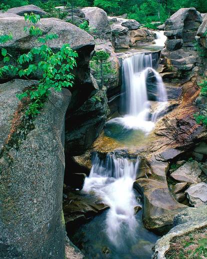 Screw Auger Falls in Grafton Notch State Park.