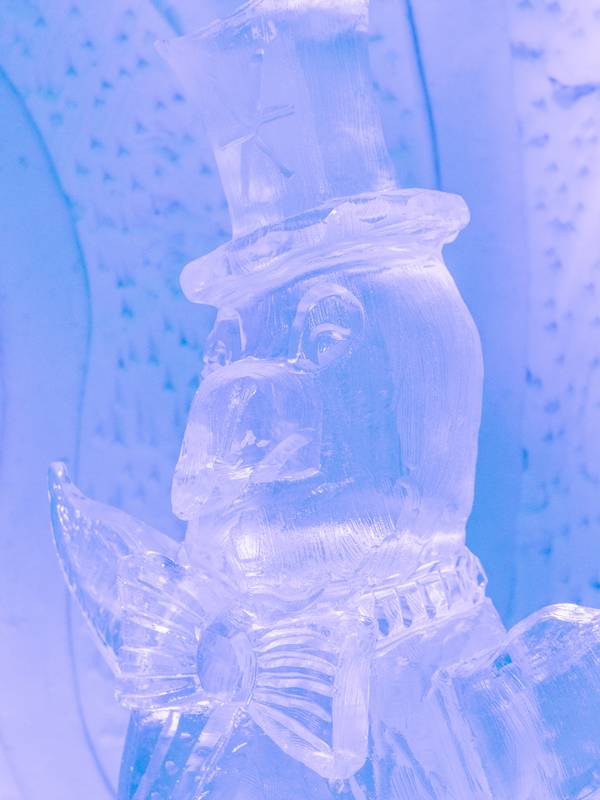 Ice Carvings at the Igloo at Sunday River