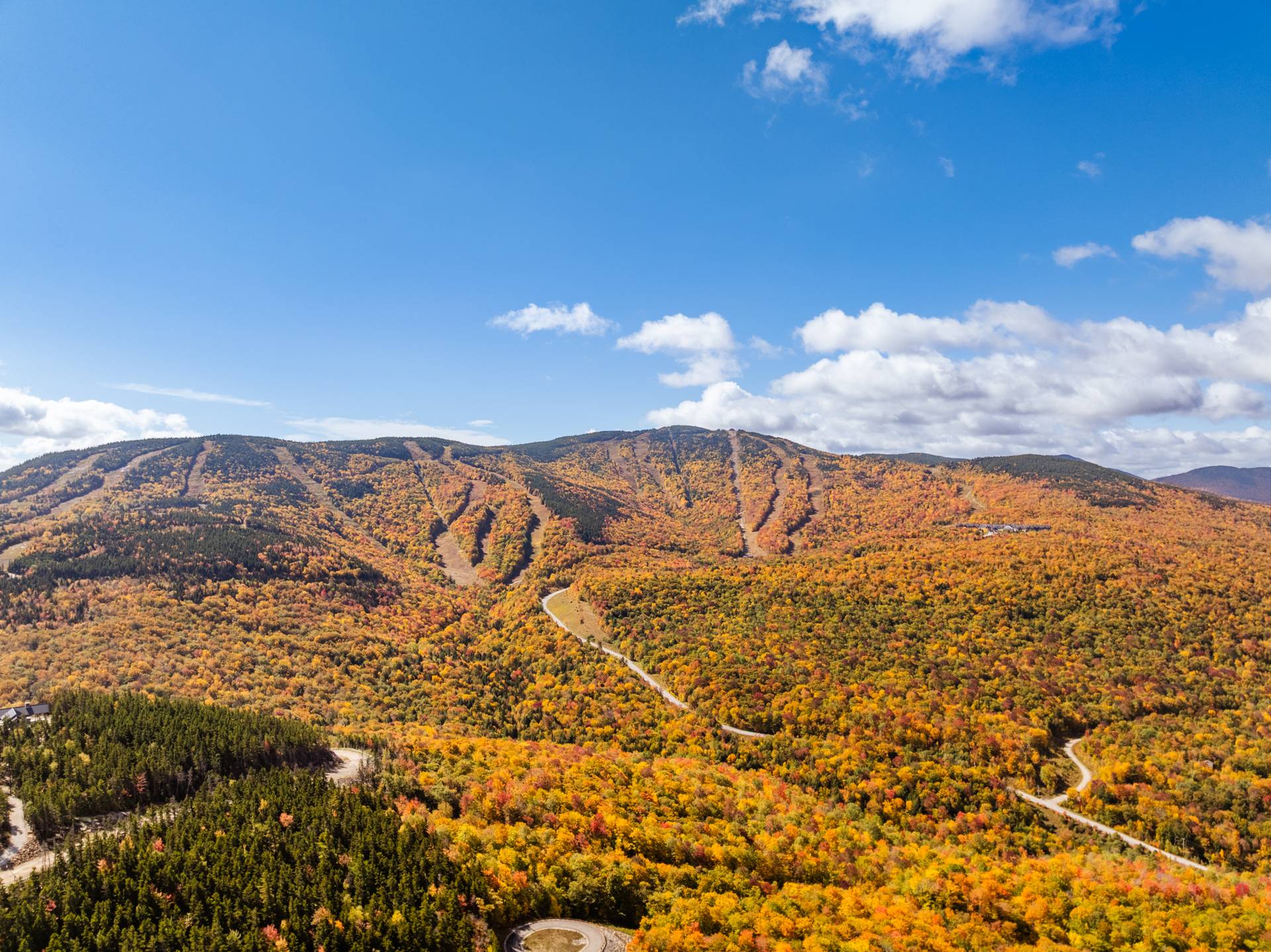 Fall at Sunday River in the mountains.