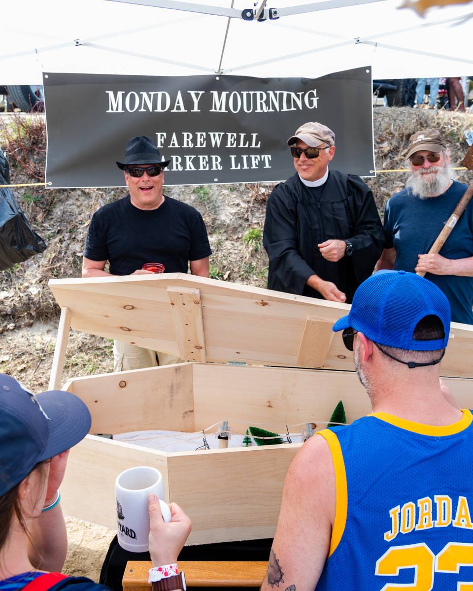 Great Tailgate exhibit at Sunday River.