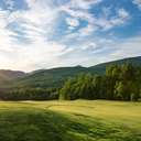 A view of hole 7 at the Sunday River Golf Club.