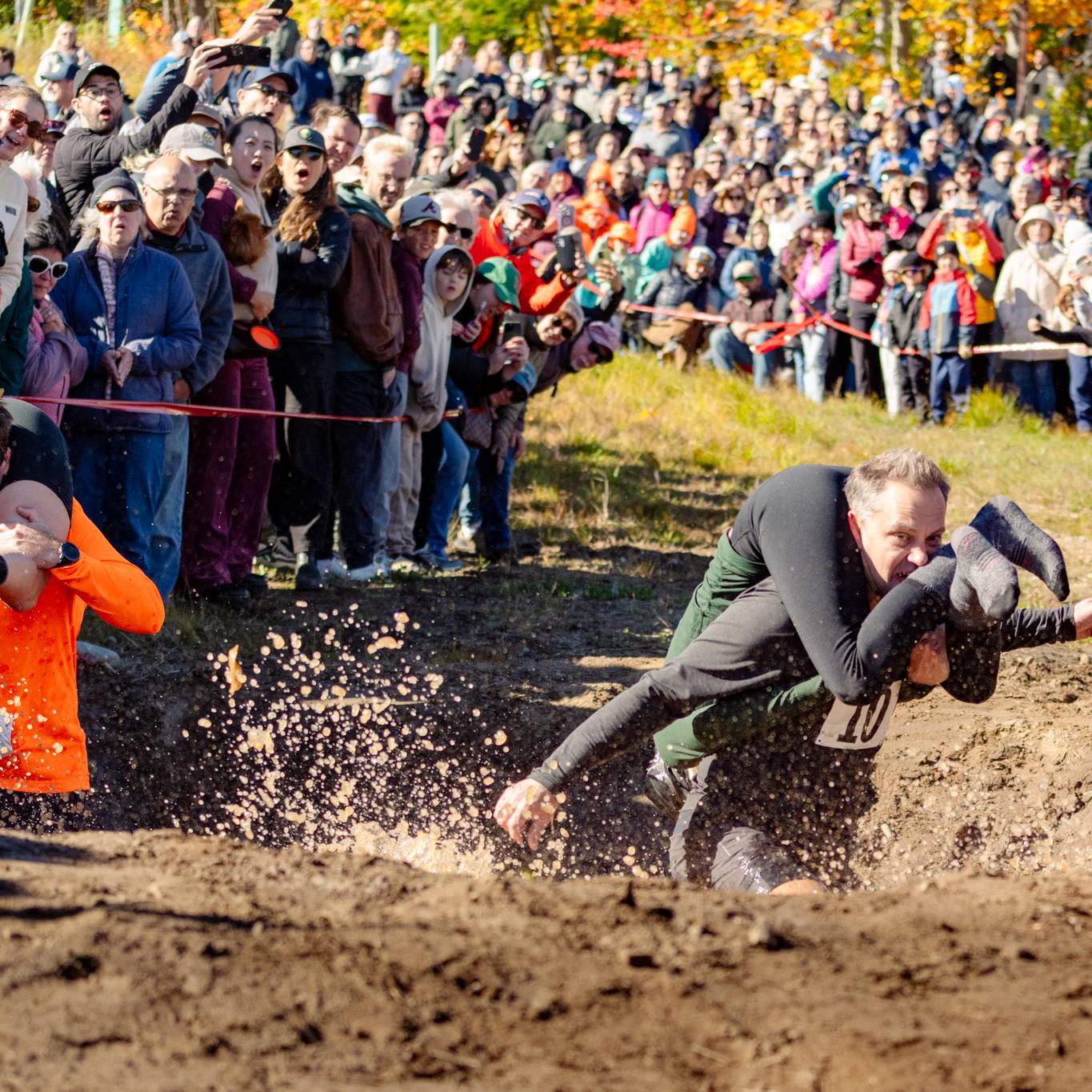 Wife Carrying Championship at Sunday River.