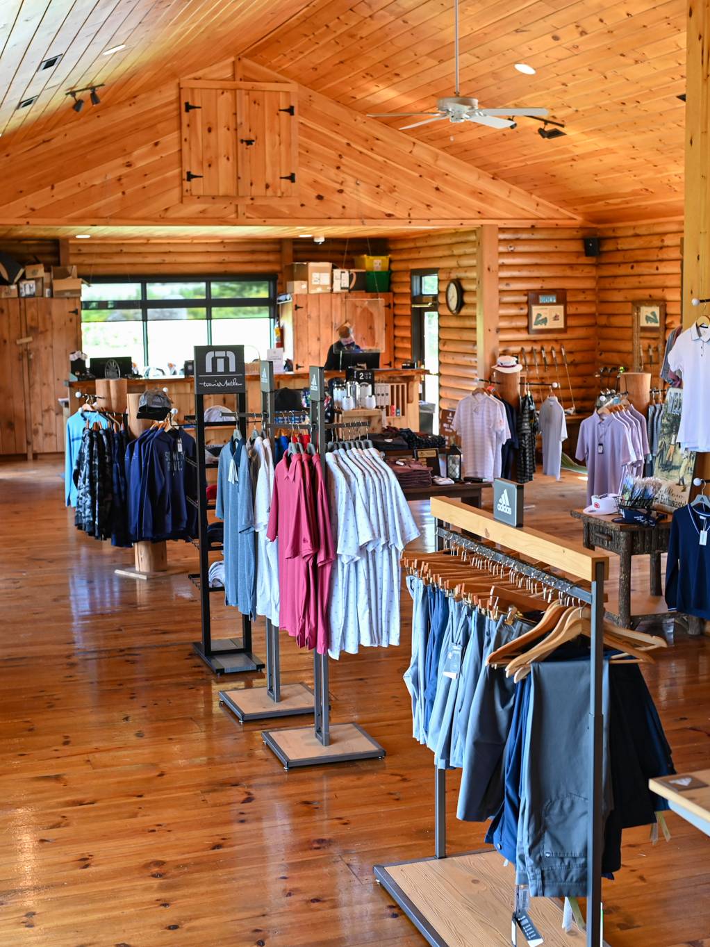 Retail options at the Pro Shop.