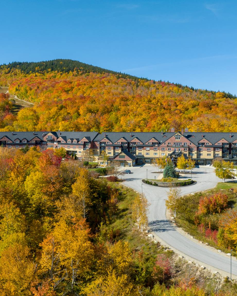 Jordan Hotel in the fall.
