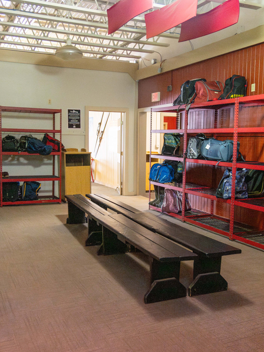 Bag storage at The Bag