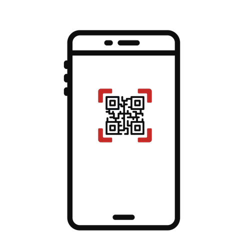 Icon of a phone with a QR scan for Sunday River.