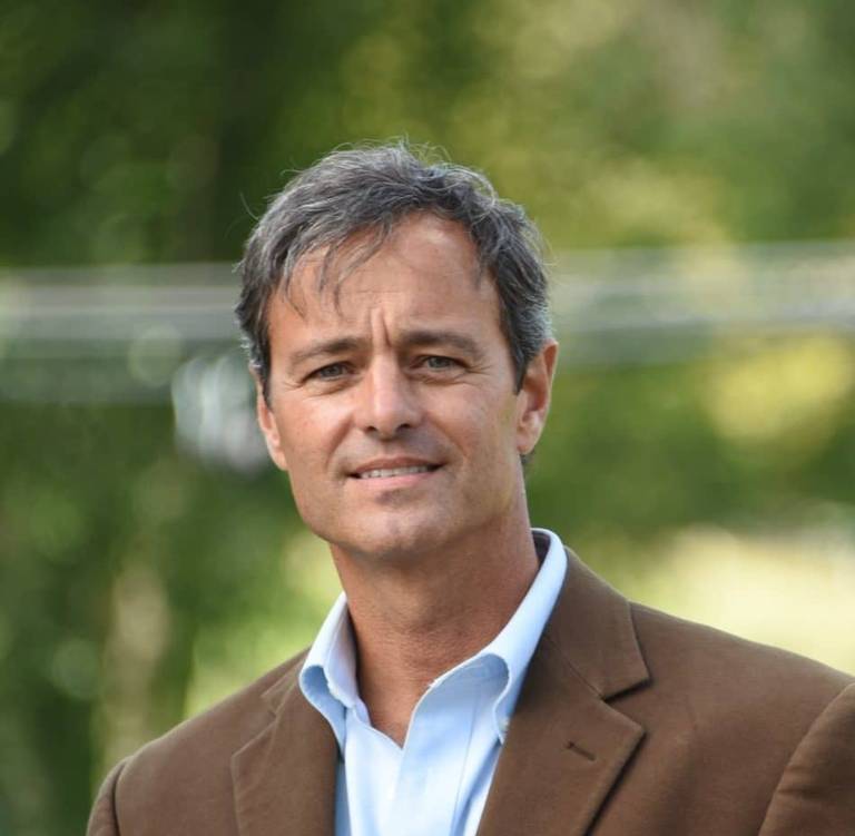 A headshot of Stephen Kircher, the CEO of Boyne Resorts.