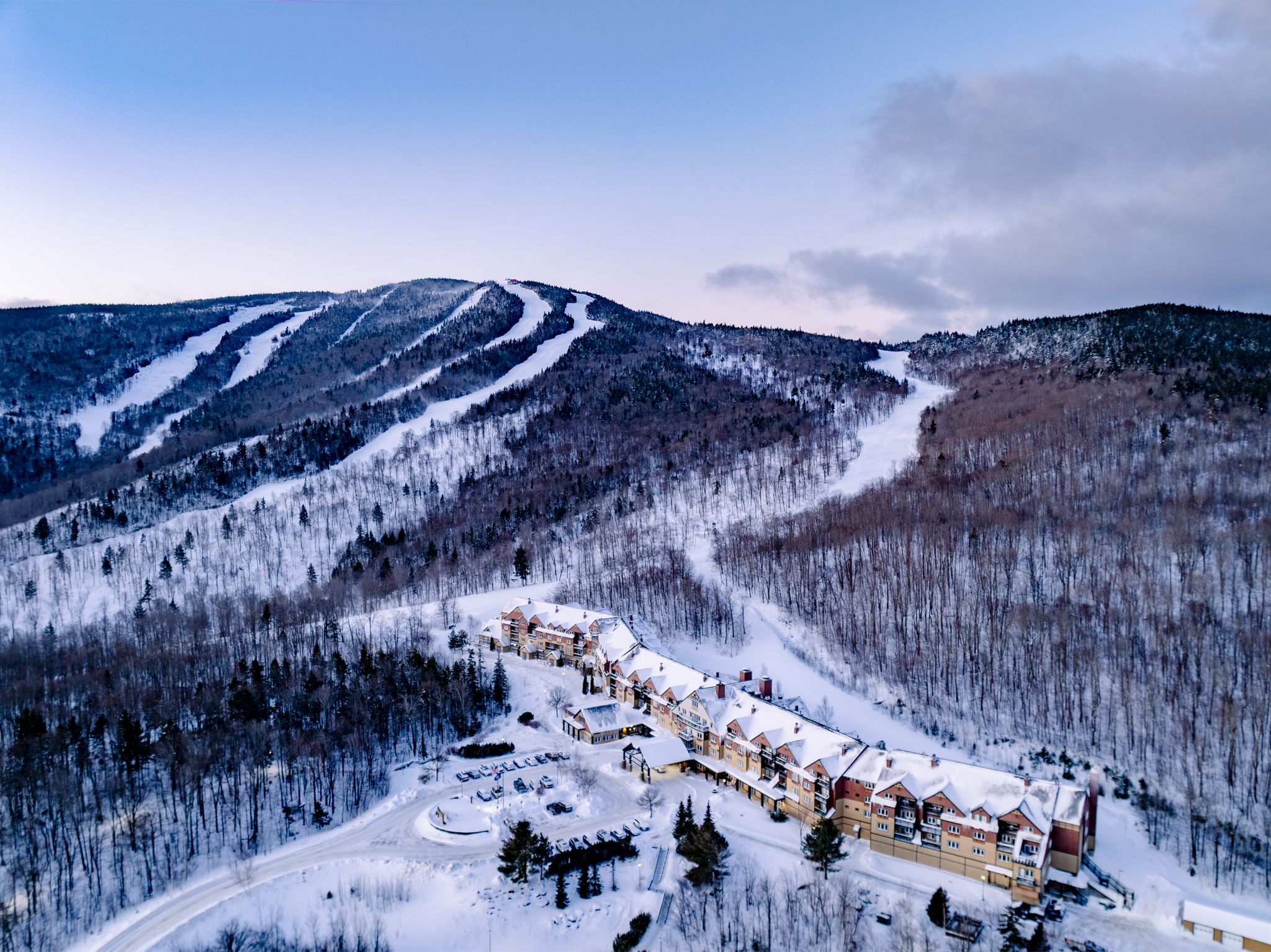The Jordan before sunrise in the winter.