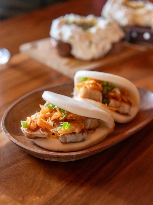 Boa buns at the Mountain Room at Sunday River.