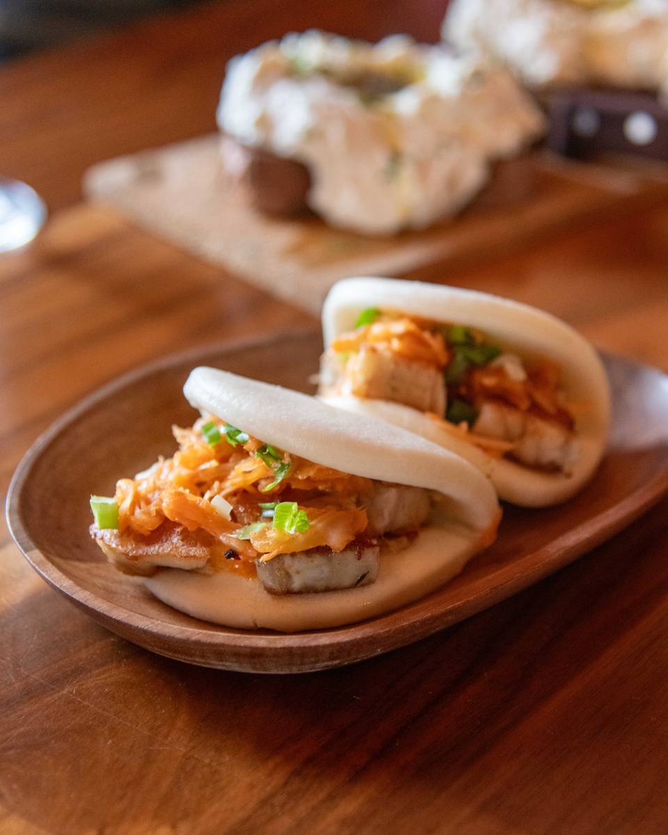 Boa buns at the Mountain Room at Sunday River.