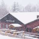 Barker Base lodge in the winter time at Sunday River.