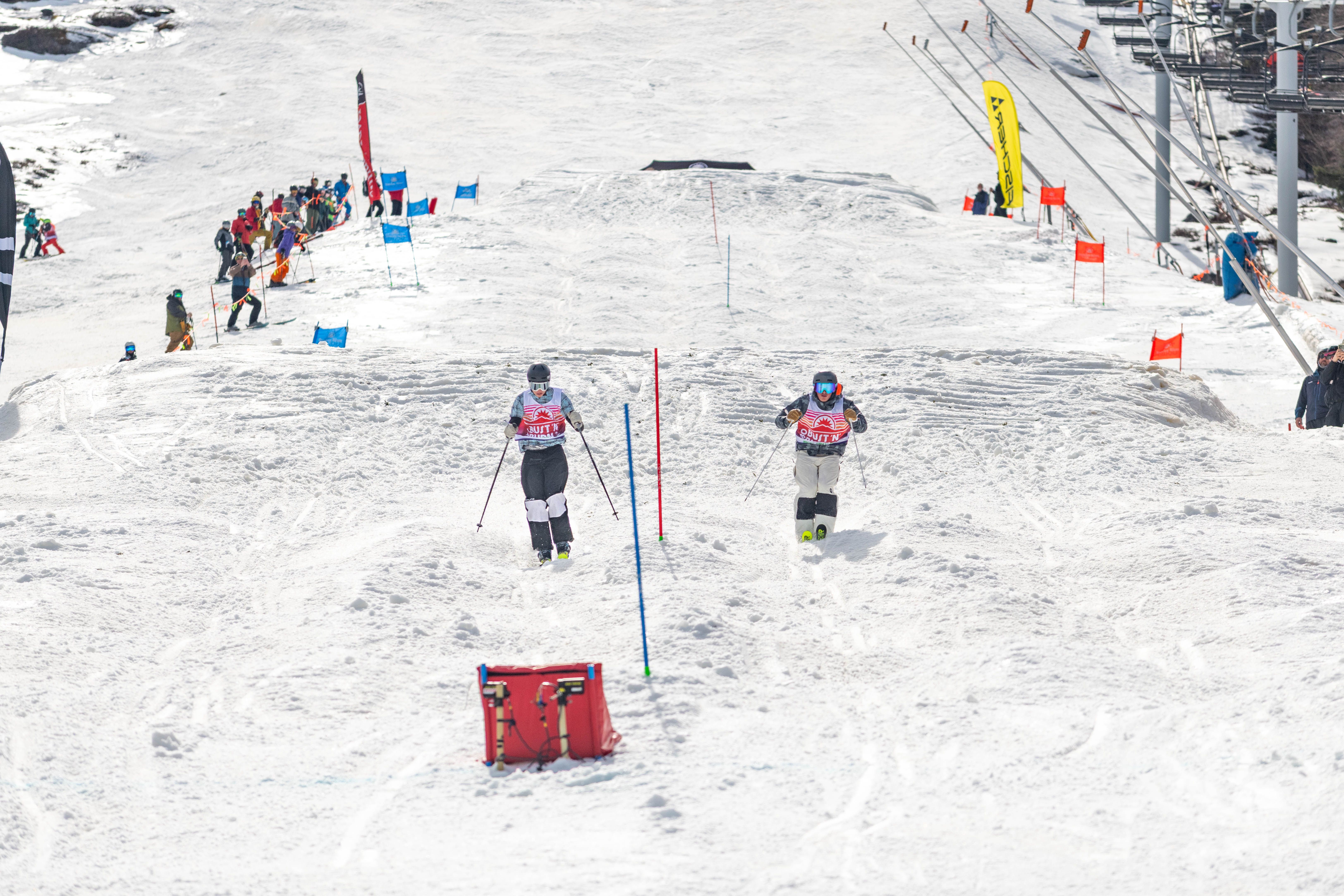 Two athletes dueling in BNB 2026.