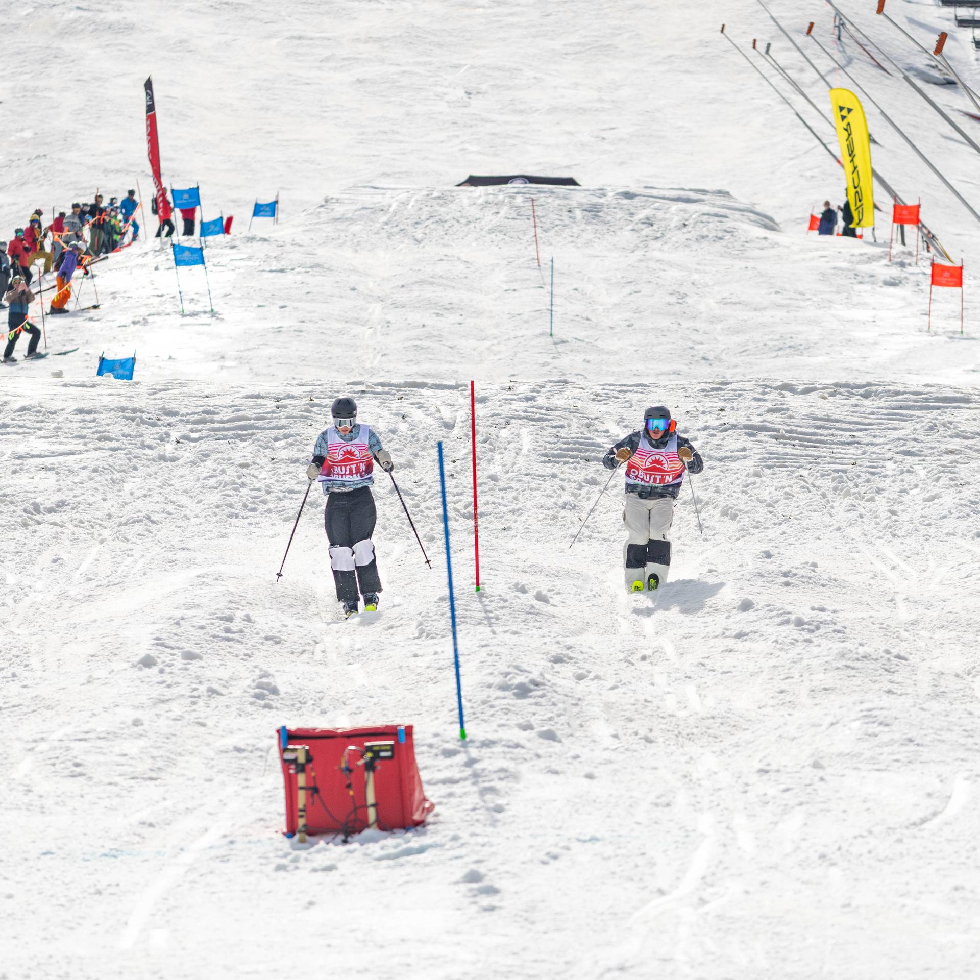 Two athletes dueling in BNB 2026.