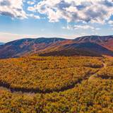 Fall in the Mahoosuc Mountain at Sunday River.