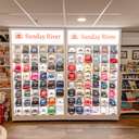 Betty's store with a wall of hats at Sunday River.