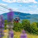 The Chondola at Sunday River spinning for scenic lift rides in the summer.