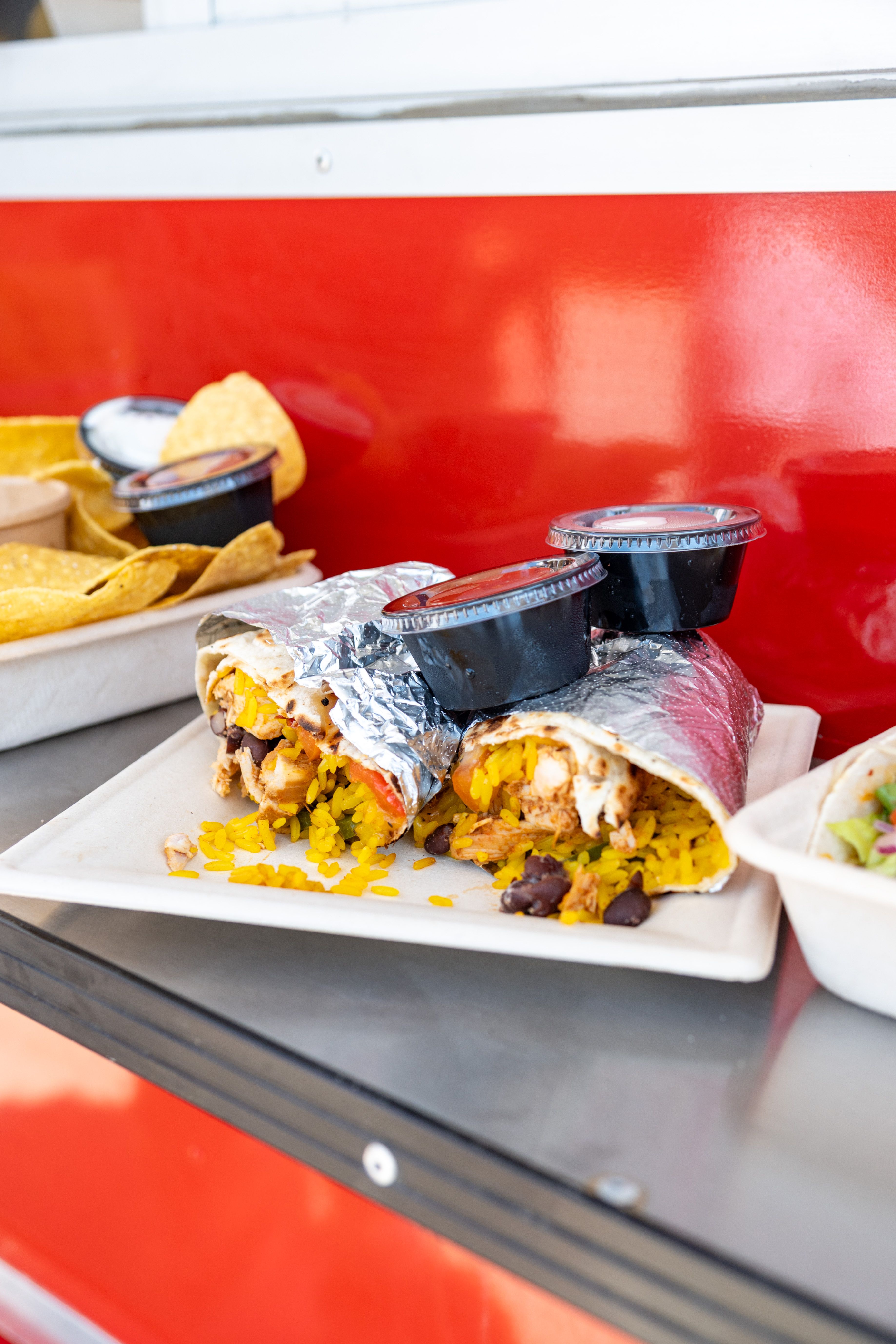 Burrito from Sunny's at Sunday River.