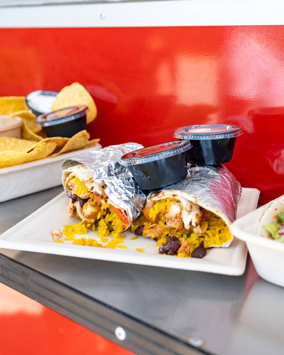 Burrito from Sunny's at Sunday River.