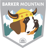 Barker Peak logo from Sunday River.