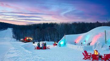 The Igloo at Sunday River Resort.