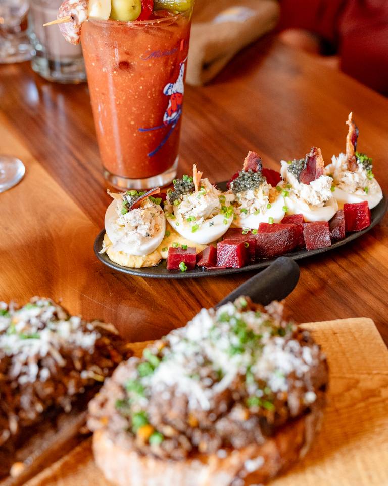 Delicious food at the Mountain Room at Sunday River.