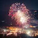 Fireworks at Sunday River.