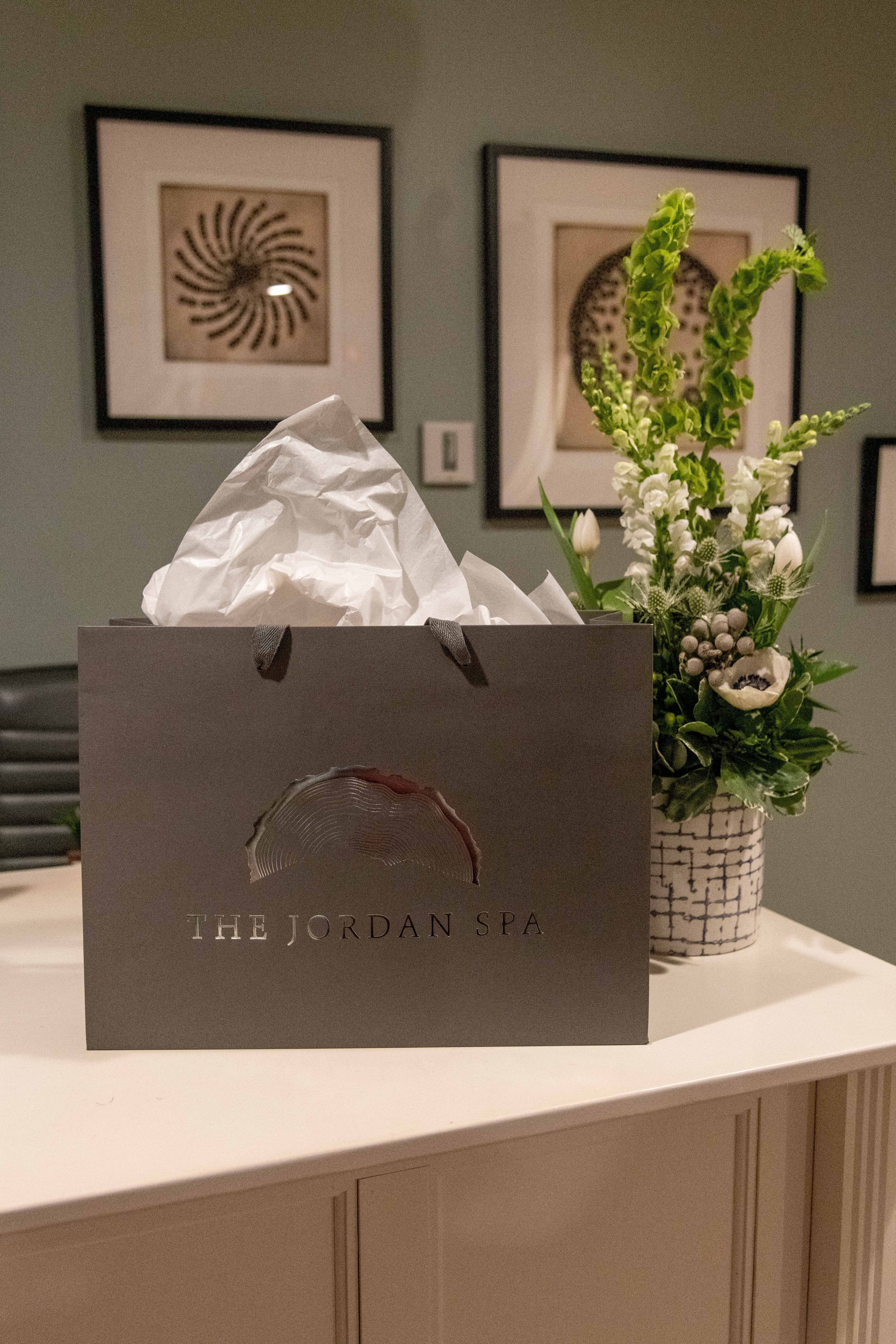 A cute bag of goodies from the spa at Sunday River.