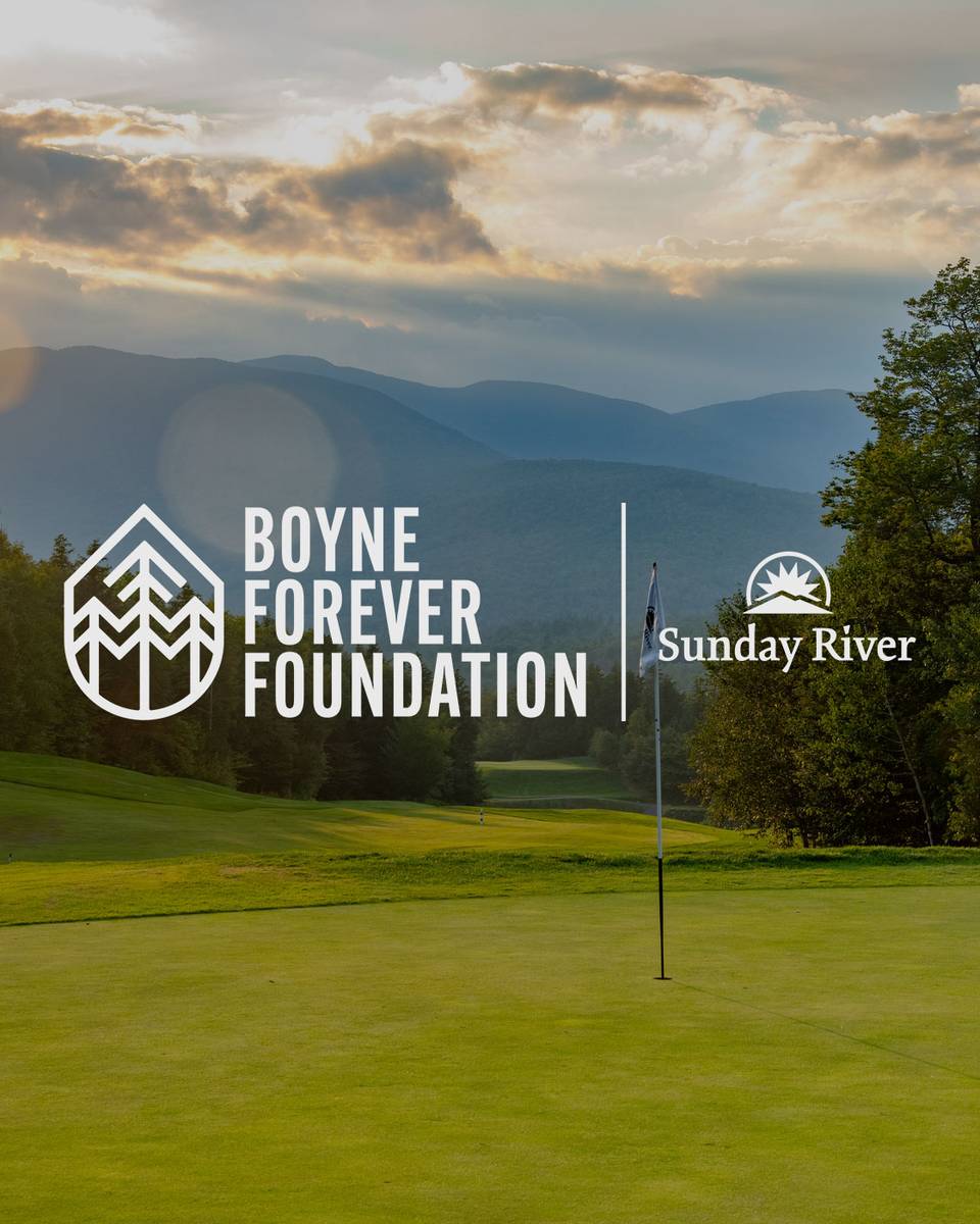 BFF Logo over the Sunday River Golf Club