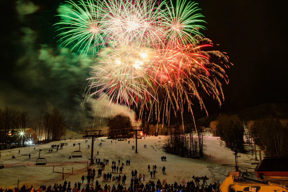 Slopeside Fireworks Shows | Sunday River