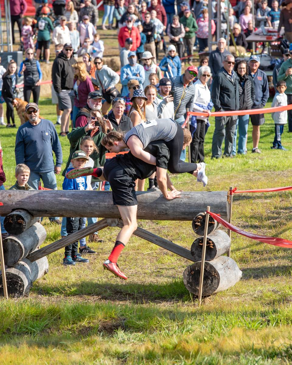 Wife Carrying at Sunday River.