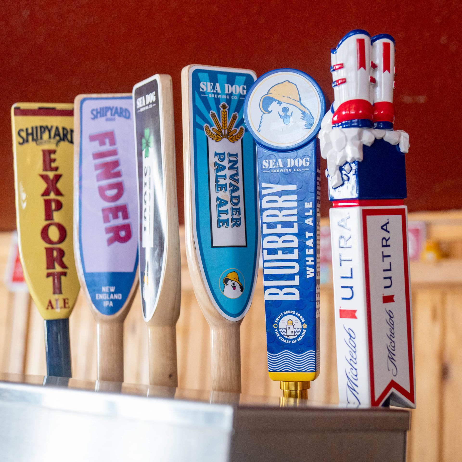 Taps at Barker Bar at Sunday River.