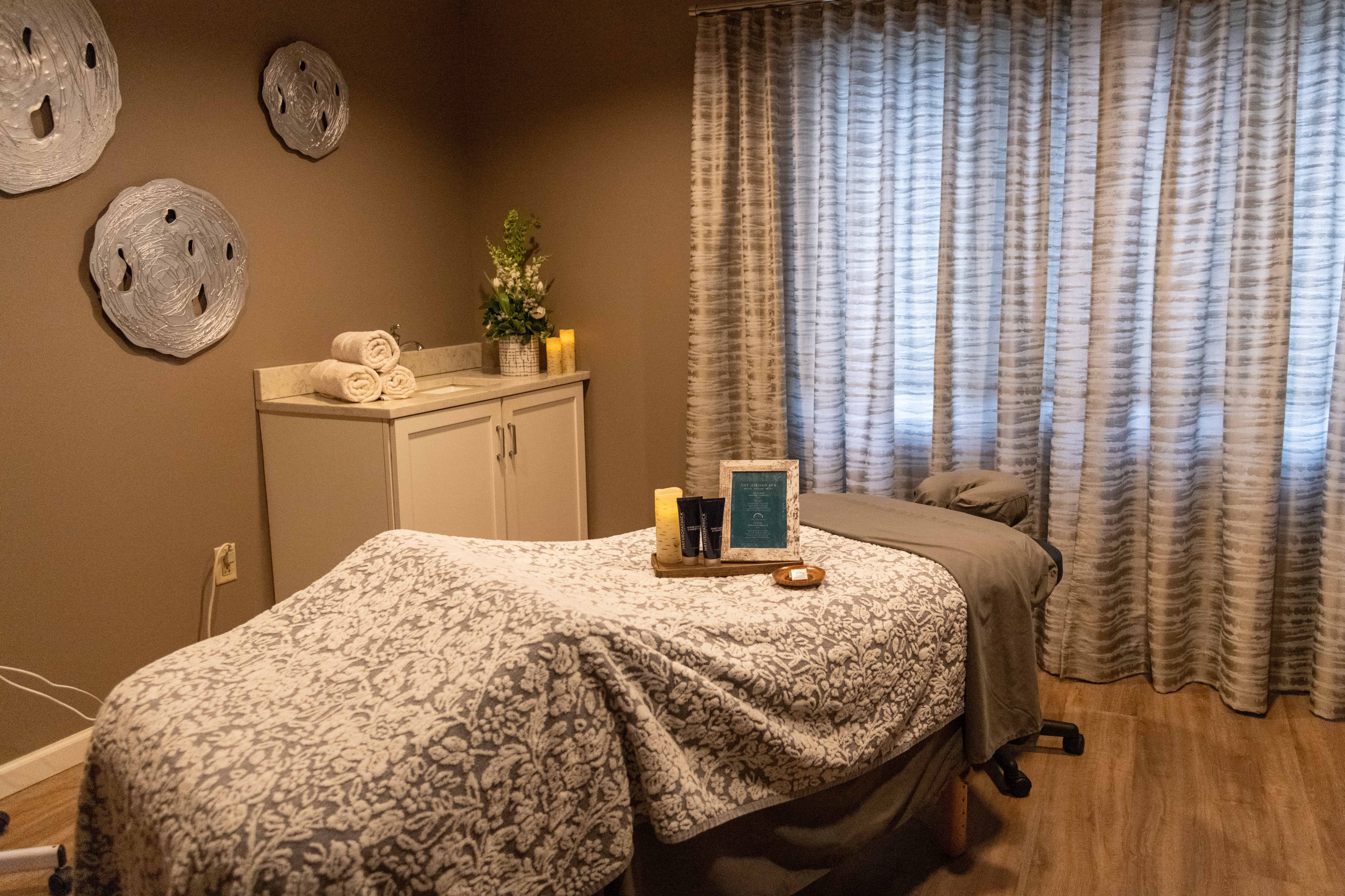 The relaxing room at The Jordan Spa at Sunday River.