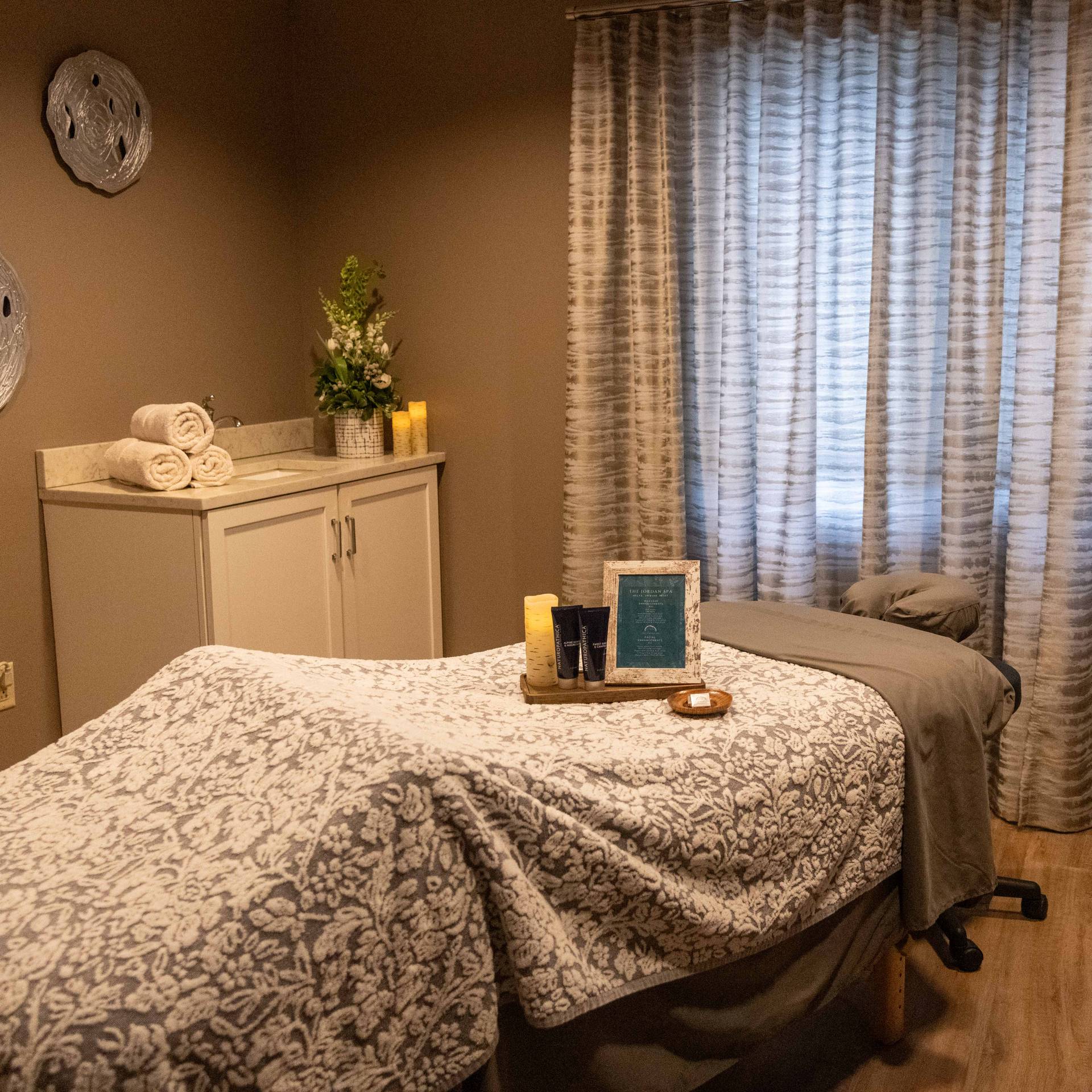 The relaxing room at The Jordan Spa at Sunday River.